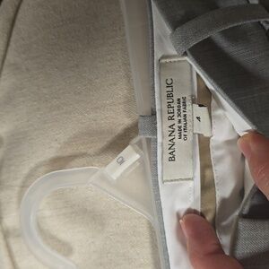 Banana Republic Light Gray Trousers